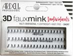 ARDELL 3D FAUXMINK INDIVIDUALS SHORT BLACK LASHES NEPWIMPE.., Verzenden, Nieuw