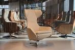Design relaxfauteuil leer Gealux Arc 8046 met 2 motoren+accu, Ophalen of Verzenden, Nieuw, Leer, Modern, design