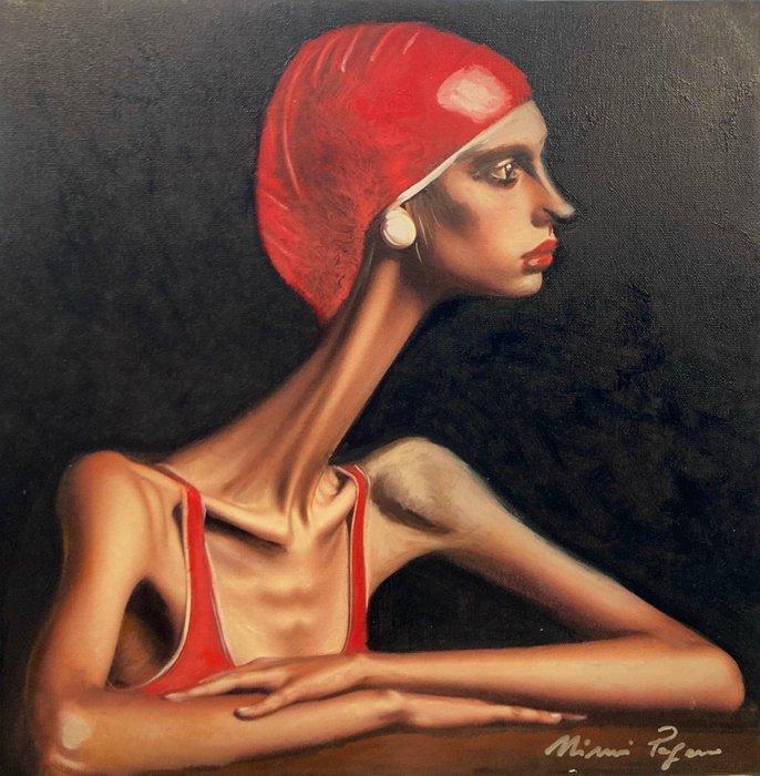 Ninni Pagano (1969) - Comunicazione con il divino, Antiek en Kunst, Kunst | Schilderijen | Klassiek