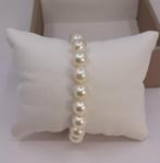 Armband 9x9,5 mm heldere Akoya parels, Sieraden, Tassen en Uiterlijk, Armbanden, Nieuw