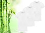 Tweedekans | Milanoro - 3 zachte bamboe T-shirts - Wit -, Kleding | Heren, Ophalen of Verzenden, Zo goed als nieuw, Wit, Milanoro