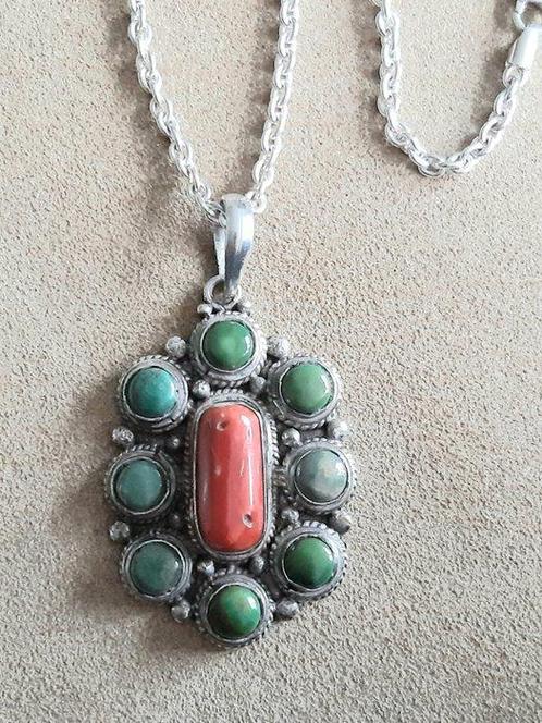 Zilver(925) - 2-delige sieradenset, Antiek en Kunst, Kunst | Niet-Westerse kunst