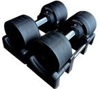 LION® PREMOZ™ Verstelbare Dumbbells 4 tot 41.5 kilogram, Sport en Fitness, Fitnessmaterialen, Ophalen of Verzenden, Nieuw, Benen