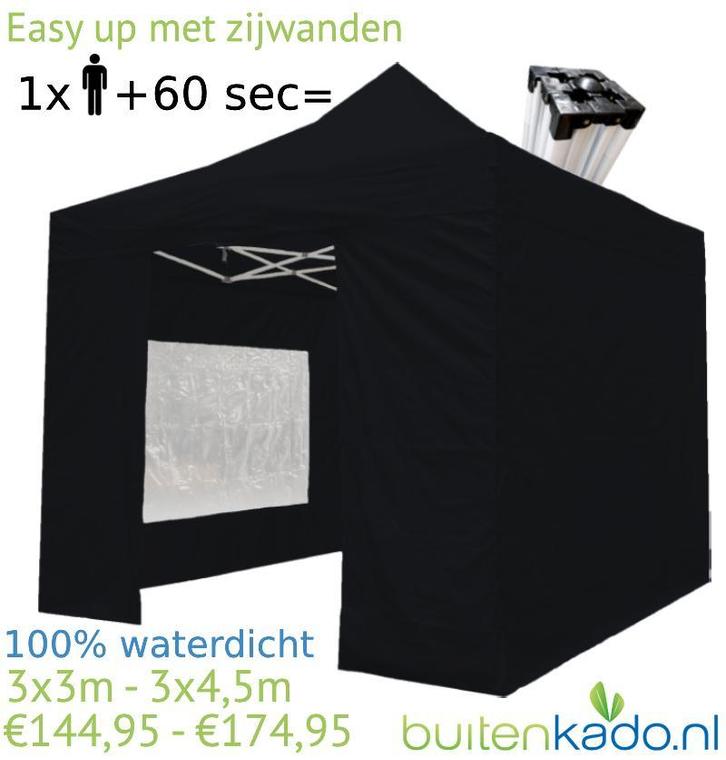 ACTIE! easy up partytent party pop up tent 3x3 3x4,5 meter, Tuin en Terras, Partytenten, Minder dan 4 meter, Minder dan 5 meter