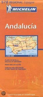 ANDALUCIA 11578 CARTE  REGIONAL  MICHELIN KAART /, Verzenden, Gelezen, Michelin