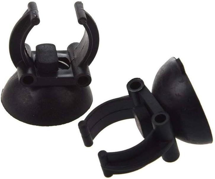 Osaka zuignap met klembeugel 25mm 2 st. tbv verwarming, Dieren en Toebehoren, Vissen | Aquaria en Toebehoren, Filter of Co2, Nieuw