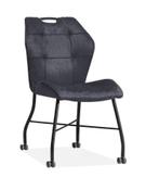 Eetkamerstoel Lee - eetkamerstoelen - Blauw, Huis en Inrichting, Stoelen, Nieuw, Blauw, Overige materialen