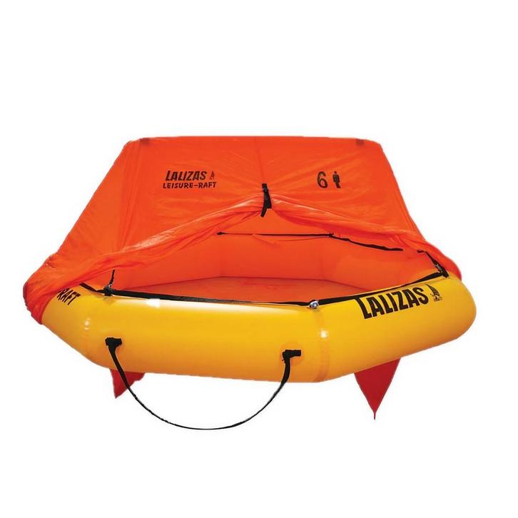 Reddingsvlot 6 Persoons Met Overkapping, Watersport en Boten, Bootonderdelen, Nieuw, Zeilboot of Motorboot, Ophalen of Verzenden