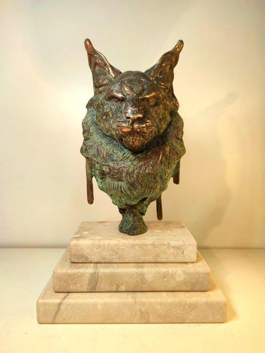 M.R. Arroyo - El gran felino, Antiek en Kunst, Kunst | Designobjecten