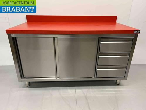 RVS HCB Premium-line Polyethylene PE Werkkast Kast Snijtafel, Zakelijke goederen, Horeca | Keukenapparatuur, Nieuw in verpakking