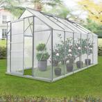 [en.casa] Tuinkas Oisterwijk 370x190x124/195 cm 7,03 m² tran, Verzenden, Nieuw
