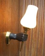 John Devoluy (attrib) - Wandlamp - Opaline glas - Fakkel