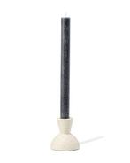051 Kandelaar 7.8x7.7cm keramiek retro spikkels, Huis en Inrichting, Woonaccessoires | Kandelaars en Kaarsen, Verzenden, Nieuw