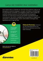 Statistiek voor Dummies / Voor Dummies 9789045350585, Verzenden, Zo goed als nieuw, Deborah J. Rumsey