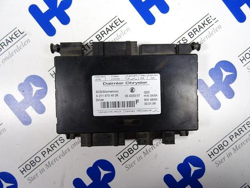 Stoel module A 211 870 4926 R-klasse w251, CLS-klasse w219, Auto-onderdelen, Elektronica en Kabels, Gebruikt, 3 maanden garantie