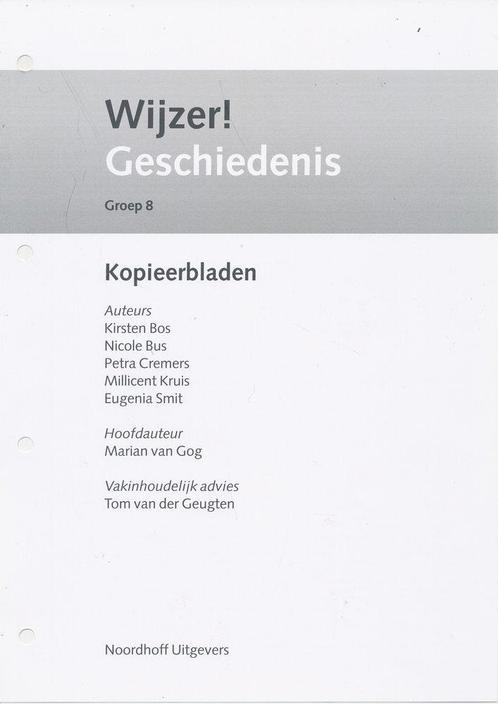 Wijzer! Geschiedenis Kopieerbladen groep 8 (zie omschrijving, Boeken, Schoolboeken, Nieuw, Verzenden