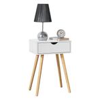 Bijzettafel nachtkastje Oestersund met lade 60x40x29,5 cm wi, Huis en Inrichting, Tafels | Bijzettafels, Verzenden, Nieuw