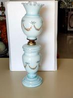 Olielamp - Opaline glas