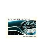 1998 LANCIA DELTA & HPE INSTRUCTIEBOEKJE NEDERLANDS, Auto diversen, Handleidingen en Instructieboekjes