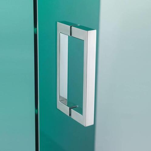 Nisdeur I Am 80X200 Cm Pendeldeuren Chroom/Zilver Helder, Doe-het-zelf en Verbouw, Sanitair, Ophalen of Verzenden