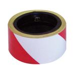 Reflecterende Tape Haco Laadklep Rood/Wit 30 mm x 3 m, Verzenden