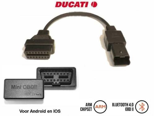 Ducati (Italiaanse) motorbike (4 pins) diagnose kabel en sof, Motoren, Accessoires | Onderhoudsmiddelen, Ophalen of Verzenden