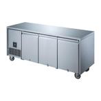 Driedeurs koelwerkbank 420 L | 85(h) x 188,5(b) x 66(d)cm..., Zakelijke goederen, Horeca | Keukenapparatuur, Verzenden, Nieuw in verpakking