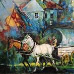 Wacaw Sporski (1960) - Wdrowcy, Antiek en Kunst, Kunst | Schilderijen | Modern