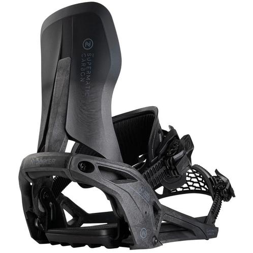 Nidecker Super Matic Black White Carbon - Nieuw Step on, Sport en Fitness, Snowboarden, Bindingen, Nieuw, Ophalen of Verzenden