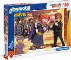 Playmobil the movie - puzzel 180 stukjes - Clementoni, Kinderen en Baby's, Nieuw, Verzenden