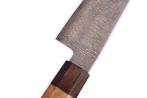 Keukenmes - Chefs knife - Hout, Damascus staal - Italië -, Antiek en Kunst