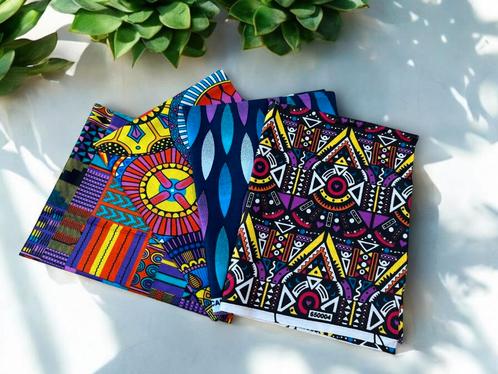 4 Fat quarters - Roze Quiltstoffen / Patchwork stoffen - Afr, Hobby en Vrije tijd, Stoffen en Lappen, Nieuw, Ophalen of Verzenden