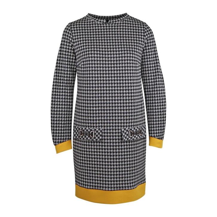 Ana Alcazar • zwart zilveren jurk • 36, Kleding | Dames, Jurken, Zwart, Nieuw, Maat 36 (S), Verzenden