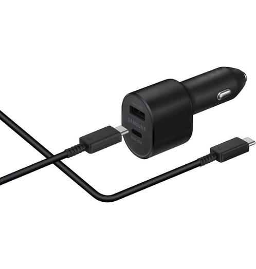 Samsung - EP-L5300XBEGEU - 60W Autolader met 1M USB-C Kab..., Telecommunicatie, Mobiele telefoons | Telefoon-opladers, Nieuw, Verzenden