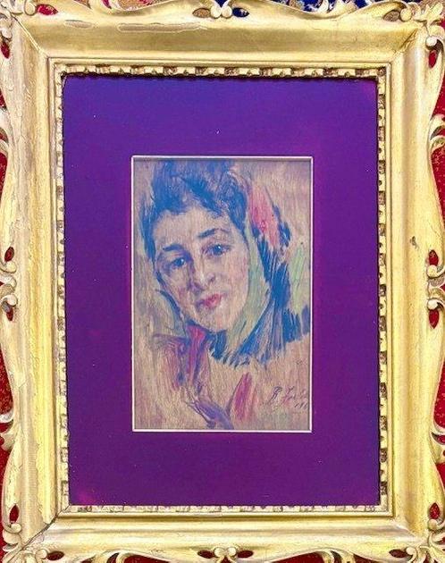 Rocco Fodale (1903-1965) - Il Ritratto, Antiek en Kunst, Kunst | Schilderijen | Klassiek