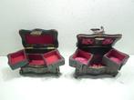 2 Coffret a bijoux gout Black Forest fin XIX eme - Foret