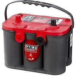 Optima Red Top RTU4.2 accu 12V 50Ah 254x172x200, Auto-onderdelen, Accu's en Toebehoren, Verzenden