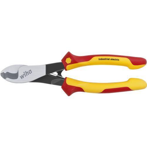 WIHA VDE kabelknipper 180mm, gepolijst, Doe-het-zelf en Verbouw, Elektra en Kabels, Nieuw, Ophalen of Verzenden