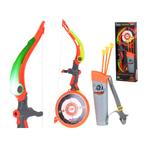 Pijl en Boog met Verlichting en Schietschijf Oranje - 3, Ophalen of Verzenden, Nieuw