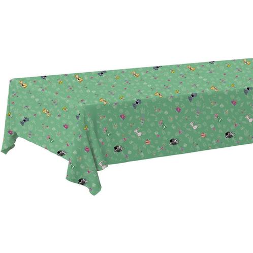 Woezel En Pip Tafelkleed groen (1,3x1,8m), Hobby en Vrije tijd, Feestartikelen, Nieuw, Ophalen of Verzenden