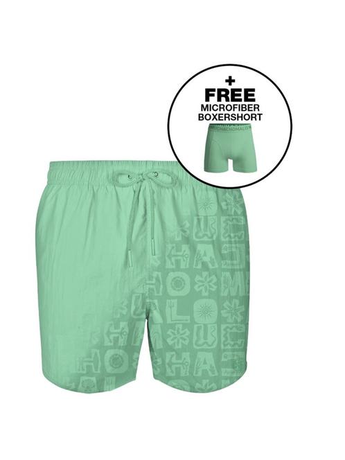 -30% Muchachomalo  Muchachomalo Swimshort print  maat XXL, Kleding | Heren, Badmode en Zwemkleding, Groen, Verzenden