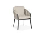 Suns Avero tuinstoel Royal grey Fishbone weaving Camel sand, Tuin en Terras, Tuinsets en Loungesets, Ophalen of Verzenden, Nieuw