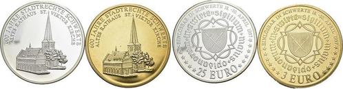 25 Euro 1997 Moderne medaille Schwerte, Stadt, Postzegels en Munten, Penningen en Medailles, Verzenden
