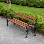 Vondel Parkbank Tuinaccessoires Parkbanken, Tuin en Terras, Tuinsets en Loungesets, Verzenden, 3 zitplaatsen, Nieuw, Bank