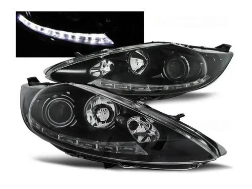 LEDtube koplampen Black geschikt voor Ford Fiesta MK7, Auto-onderdelen, Verlichting, Nieuw, Universele onderdelen, Verzenden