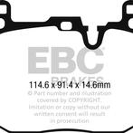EBC 2015+ Mini Cooper John Cooper Works Redstuff Front Brake, Ophalen of Verzenden, Nieuw