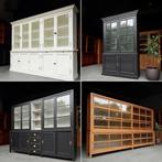 Buffetkasten | Vitrinekasten | Winkelkasten | Weidzz Marum, Huis en Inrichting, Gebruikt, 100 tot 150 cm, 200 cm of meer, Met klep(pen)