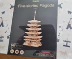 Robotime Japan Five storied Pagode Houten Modelbouw Minia..., Verzenden, Nieuw
