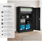 tectake® Archiefkast - Kantoorkast - Documentkast met 4 vakk, Verzenden, Zo goed als nieuw