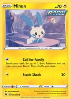 Minun 090/264 (Fusion Strike), Ophalen of Verzenden, Nieuw, Losse kaart, Foil